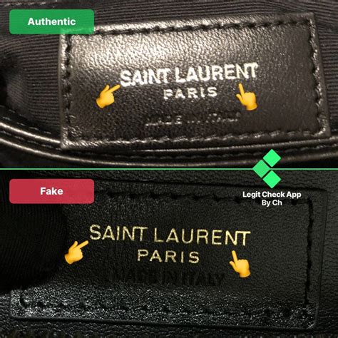 how to tell if YSL is real